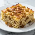 baked noodle kugel - featured image