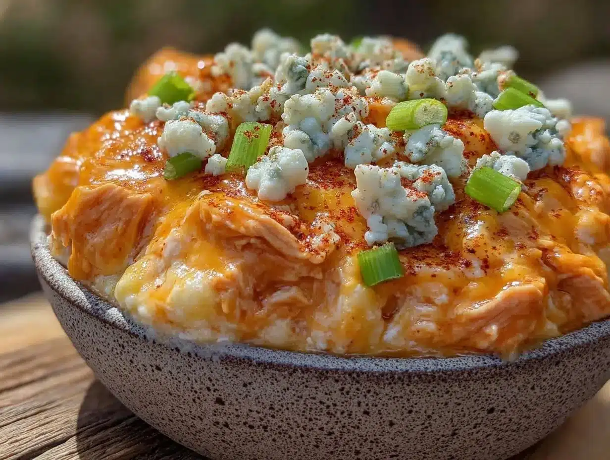 Football Tailgate Buffalo Chicken Dip: Best Party Dip 4 Buffalo Chicken Dip preparation steps