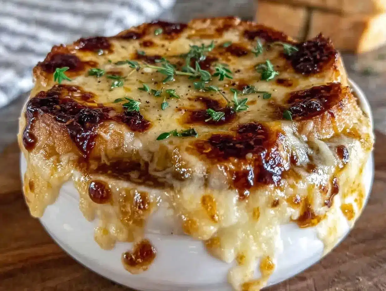 Caramelized French Onion Soup: 5-Step Rich Gruyère Recipe 4 caramelized french onion soup preparation steps