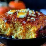 cast iron cornbread - featured image
