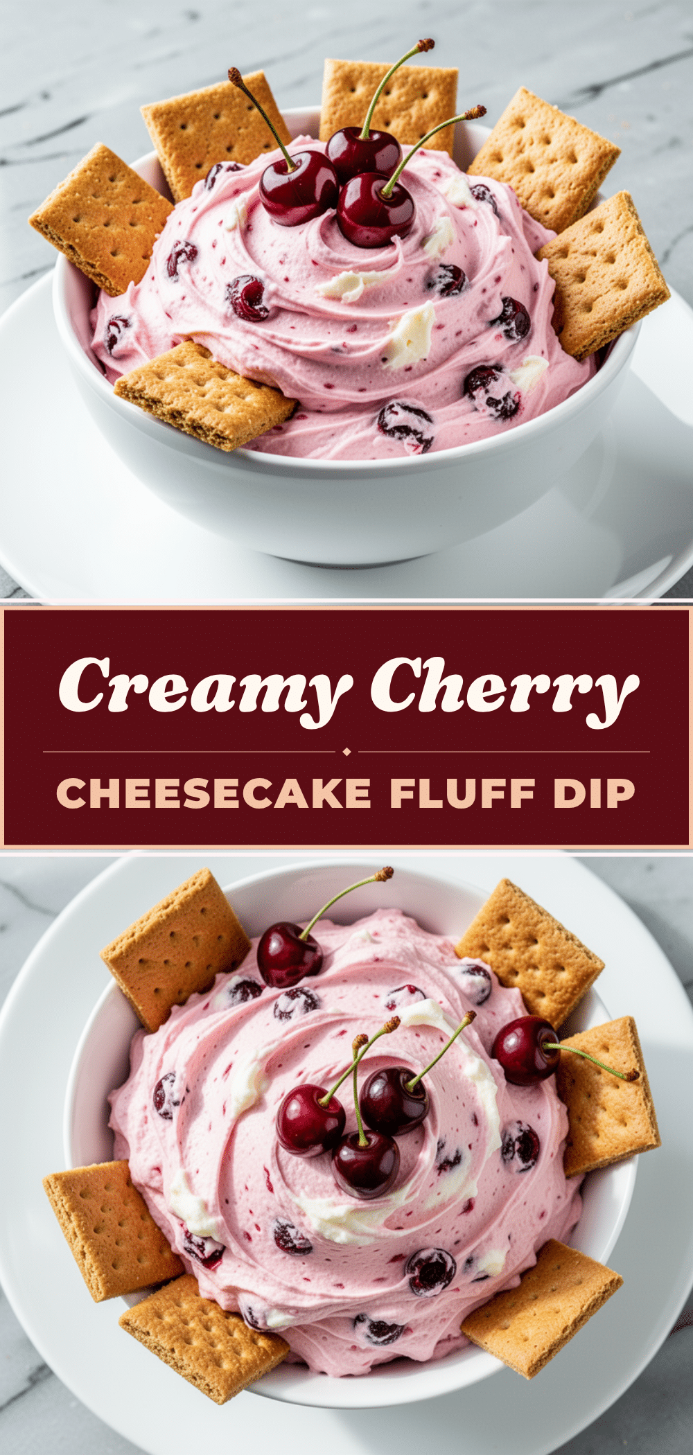 Creamy Cherry Cheesecake Fluff Dip: Easy 4-Ingredient Dessert 5 cherry cheesecake fluff dip recipe