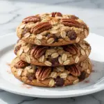 chewy brown sugar oatmeal cookies - featured image