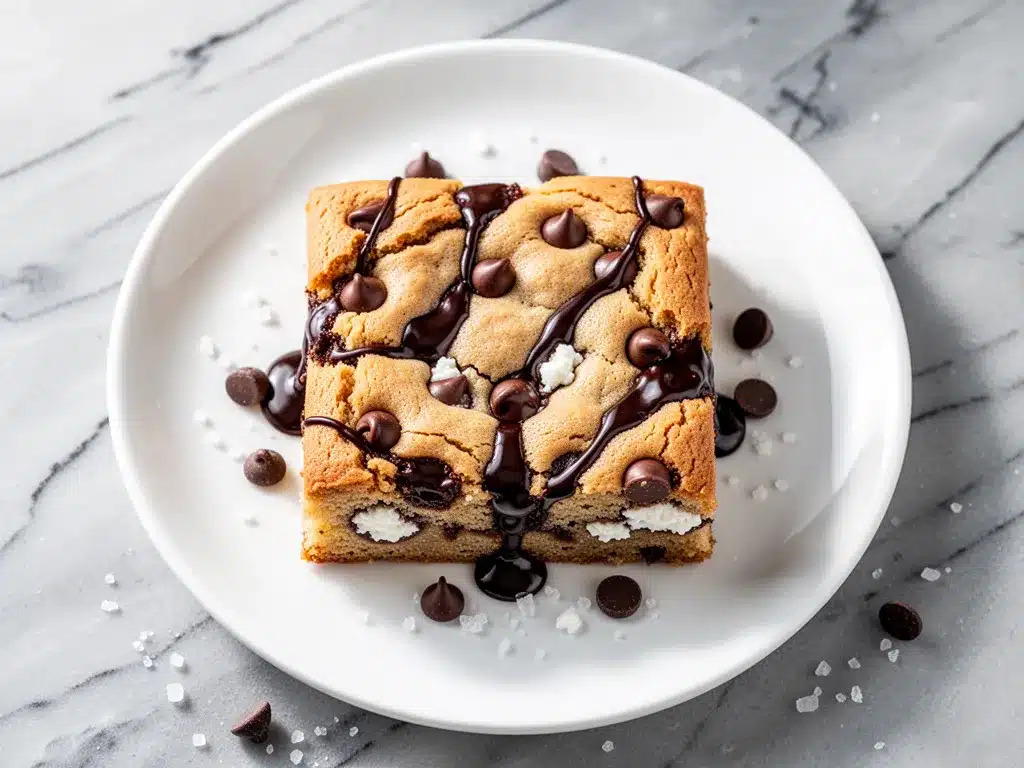 Chewy Cottage Cheese Chocolate Chip Cookie Bars 4 chewy cottage cheese chocolate chip cookie bars preparation steps