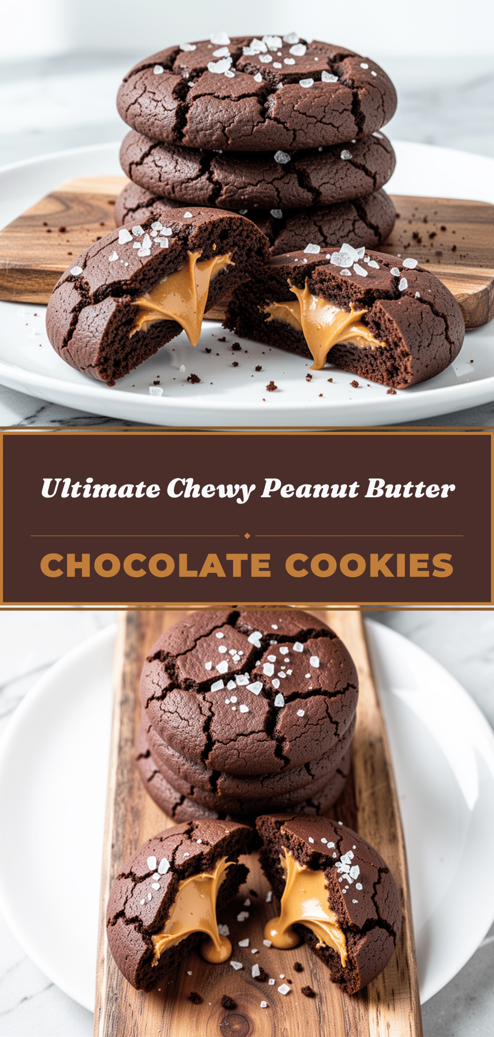Chewy Peanut Butter Stuffed Chocolate Cookies: Easy 6-Ingredient Recipe 5 chewy peanut butter stuffed chocolate cookies recipe