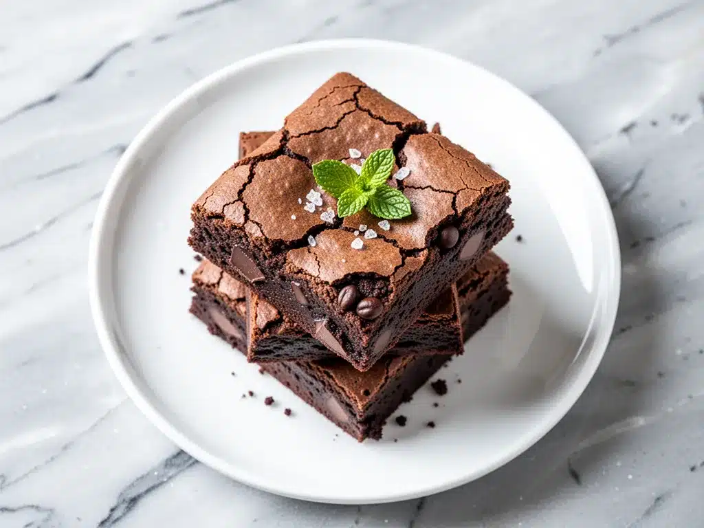 Crackly-Top Fudgy Brownies: Best Easy Recipe with Espresso 4 crackly-top fudgy brownies preparation steps