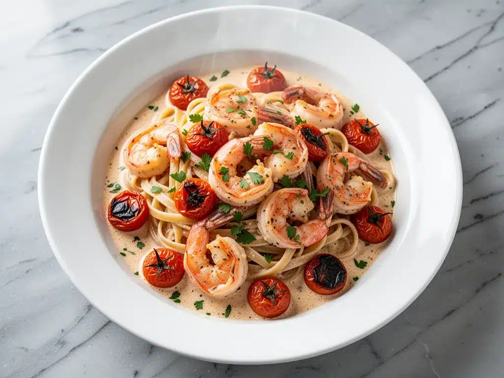 Creamy Cajun Shrimp Pasta: Easy 20-Minute Dinner 4 creamy Cajun shrimp pasta preparation steps