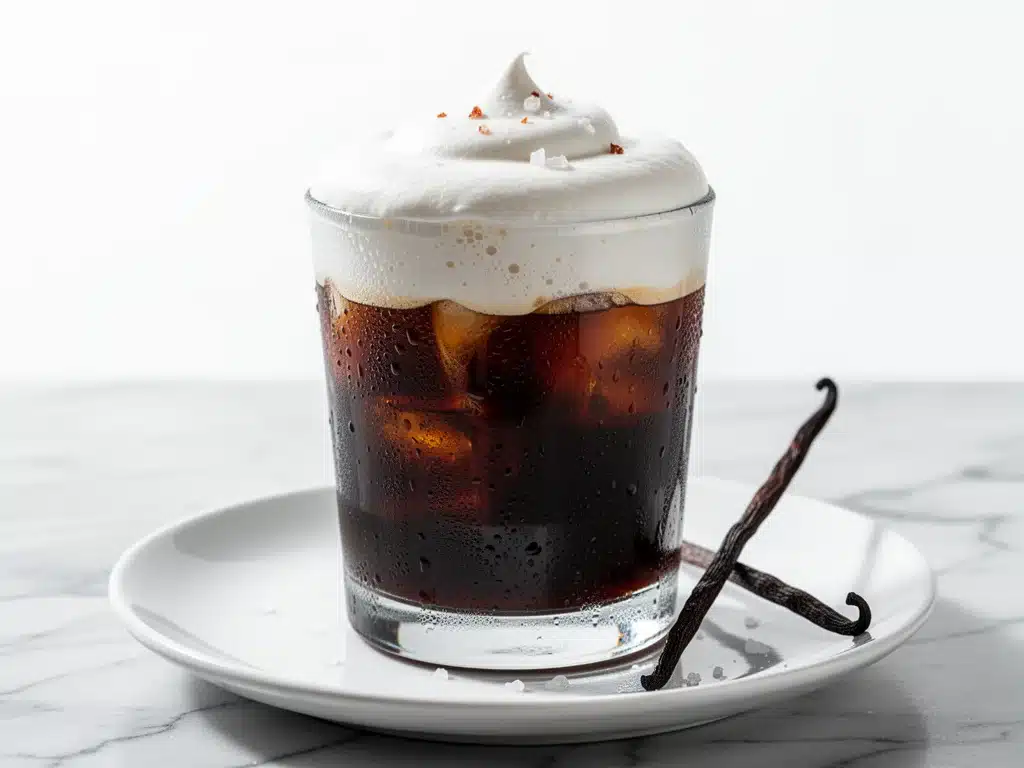 creamy salted caramel cold brew - featured image