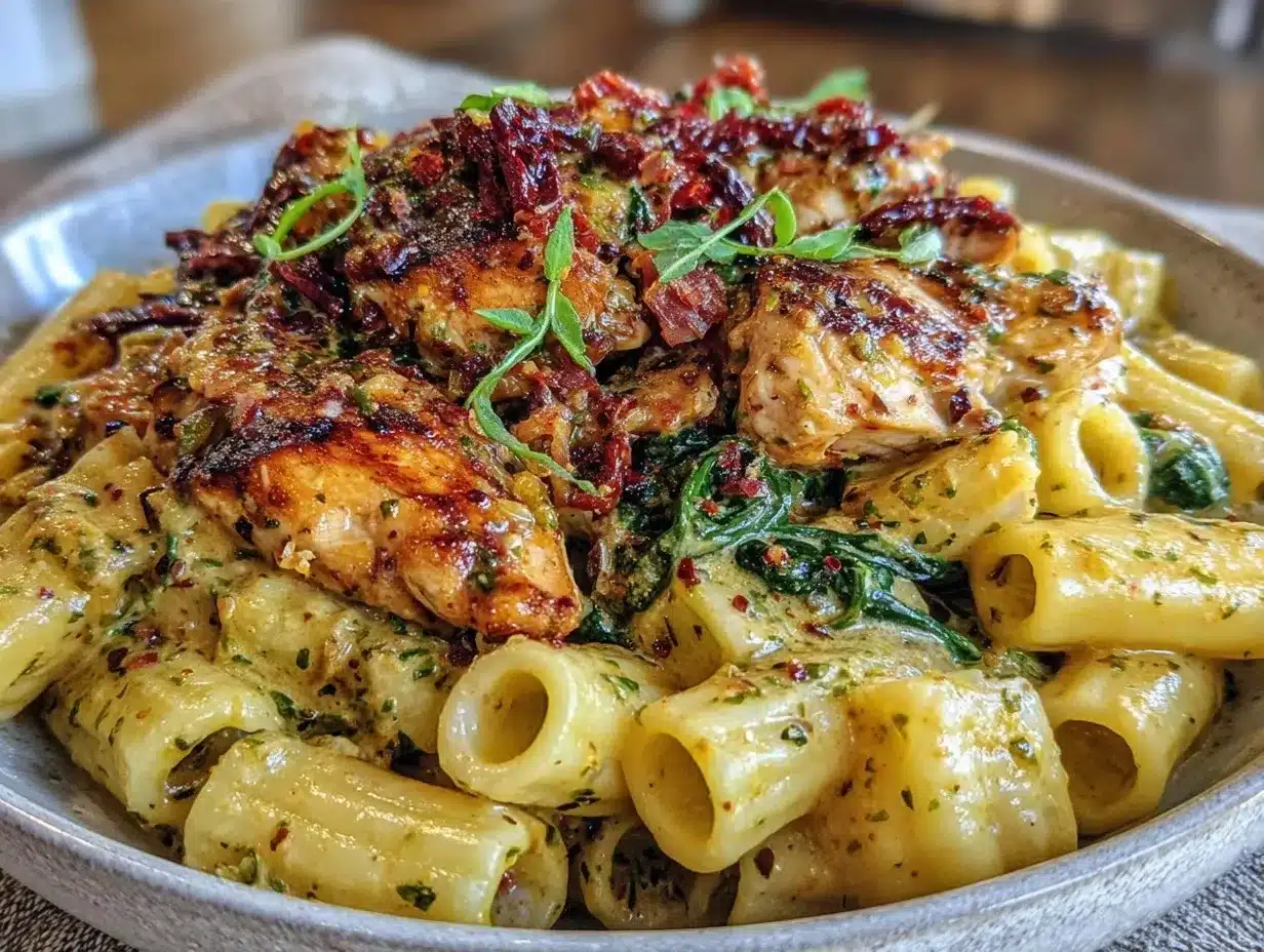 Creamy Sun-Dried Tomato Pasta: The Best Easy Weeknight Dinner 4 creamy sun-dried tomato pasta preparation steps