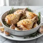 crispy baked chicken thighs - featured image