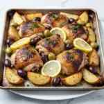 Crispy Sheet Pan Greek Chicken - featured image