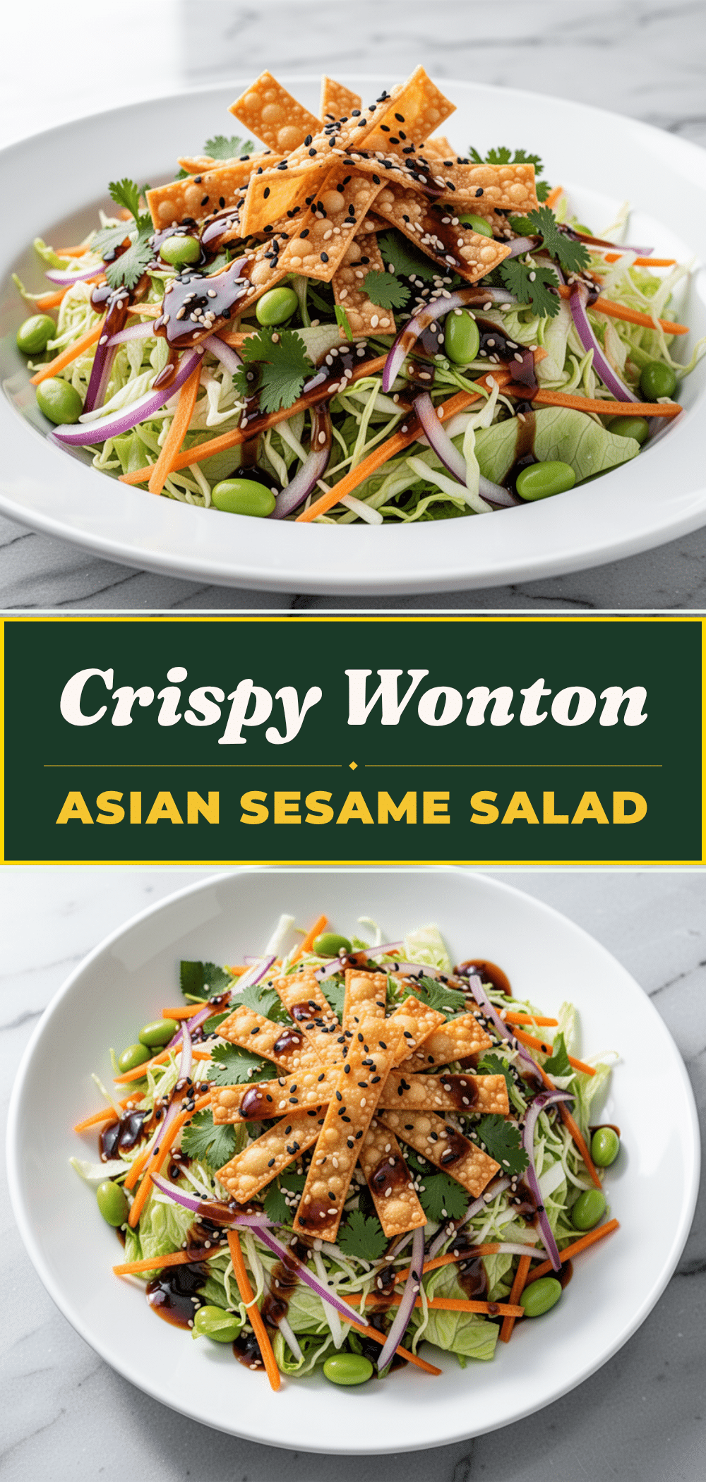 Crunchy Asian Sesame Chopped Salad: Better Than Takeout 5 Crunchy Asian Sesame Chopped Salad recipe