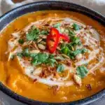 dairy-free coconut curry butternut squash soup - featured image