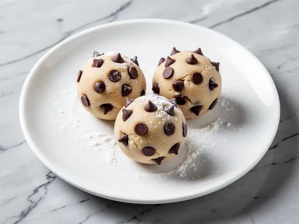 edible cookie dough bites - featured image