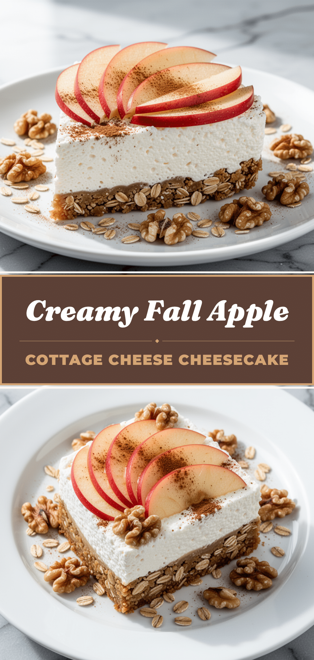 Fall Apple Cinnamon Cottage Cheese Cheesecake: Easy No-Bake Recipe 5 fall apple cinnamon cottage cheese cheesecake recipe