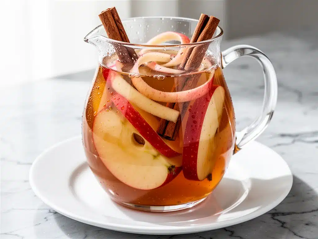 Fall Caramel Apple Sangria - featured image