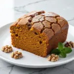 fall maple brown sugar pumpkin bread - featured image