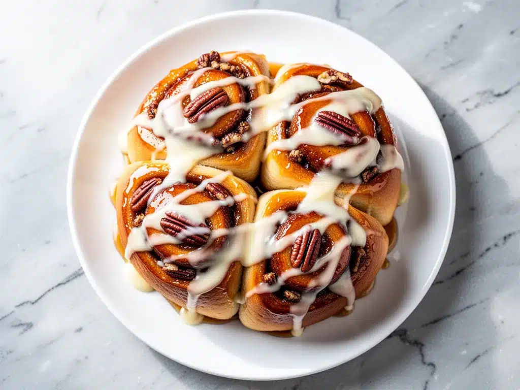 Fall Maple Pecan Sticky Buns: 5 Best Homemade Recipe 4 fall maple pecan sticky buns preparation steps