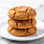 fall pumpkin spice snickerdoodles - featured image