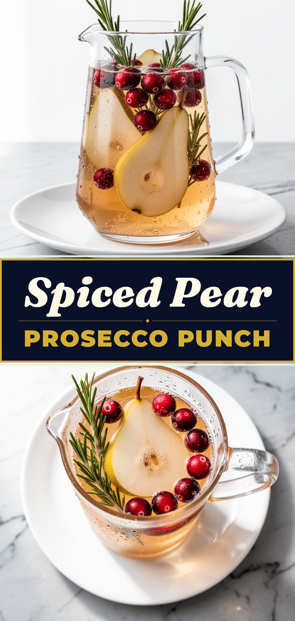 Fall Spiced Pear Prosecco Punch: Easy Holiday Party Drink 5 Fall Spiced Pear Prosecco Punch recipe