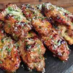 garlic parmesan chicken wings - featured image