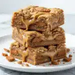 Gooey Biscoff Cookie Butter Bars - featured image