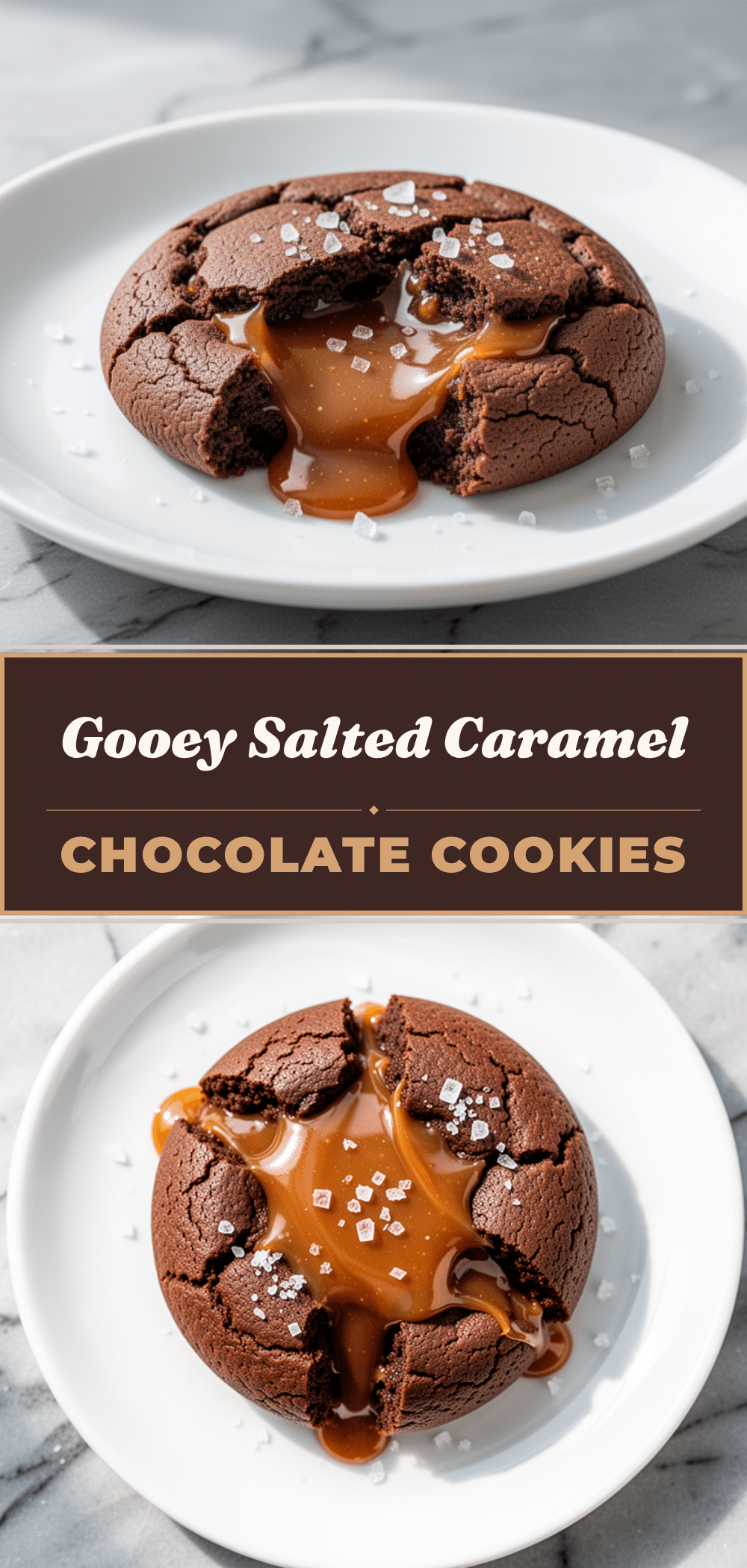 Gooey Salted Caramel Chocolate Cookies: Easy 20-Min Dessert 5 gooey salted caramel chocolate cookies recipe