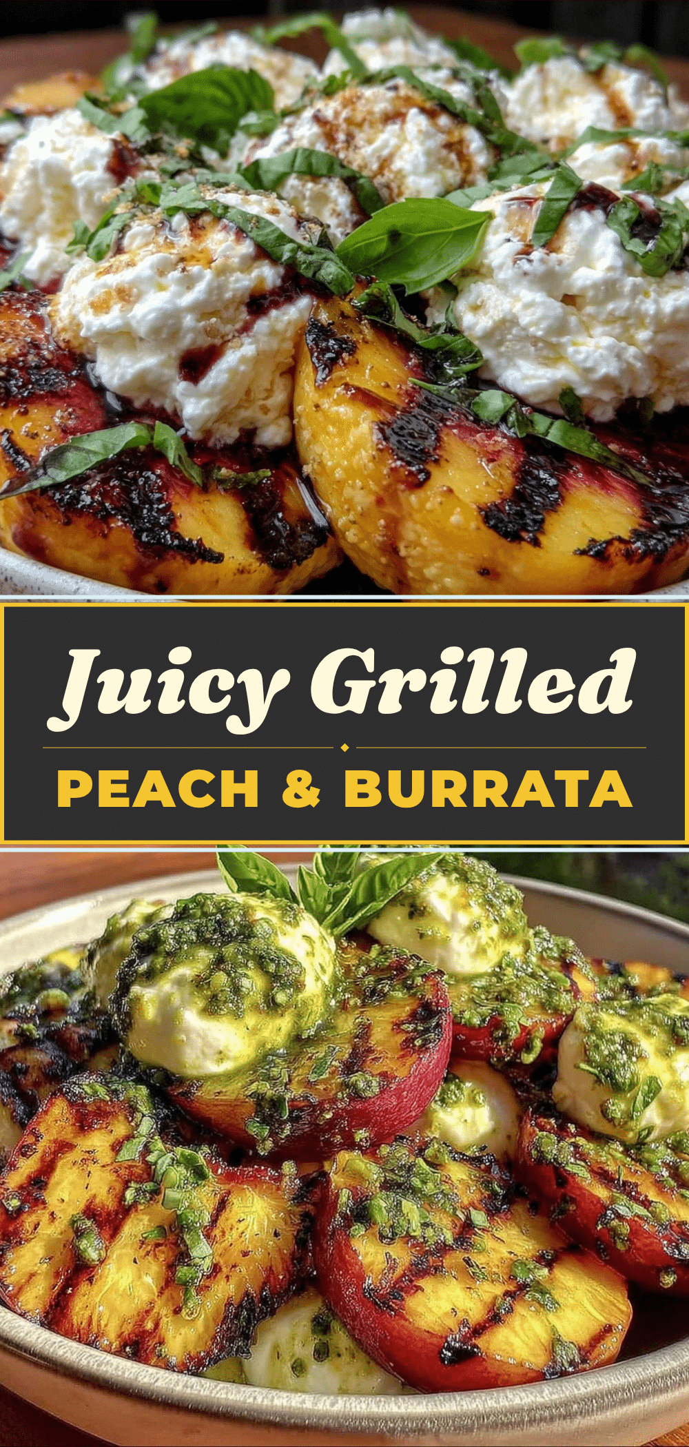 Grilled Peach and Burrata Salad: 5-Star Summer Entertaining 5 grilled peach and burrata salad recipe