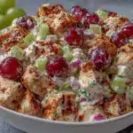 High-Protein Greek Yogurt Chicken Salad with Grapes - featured image