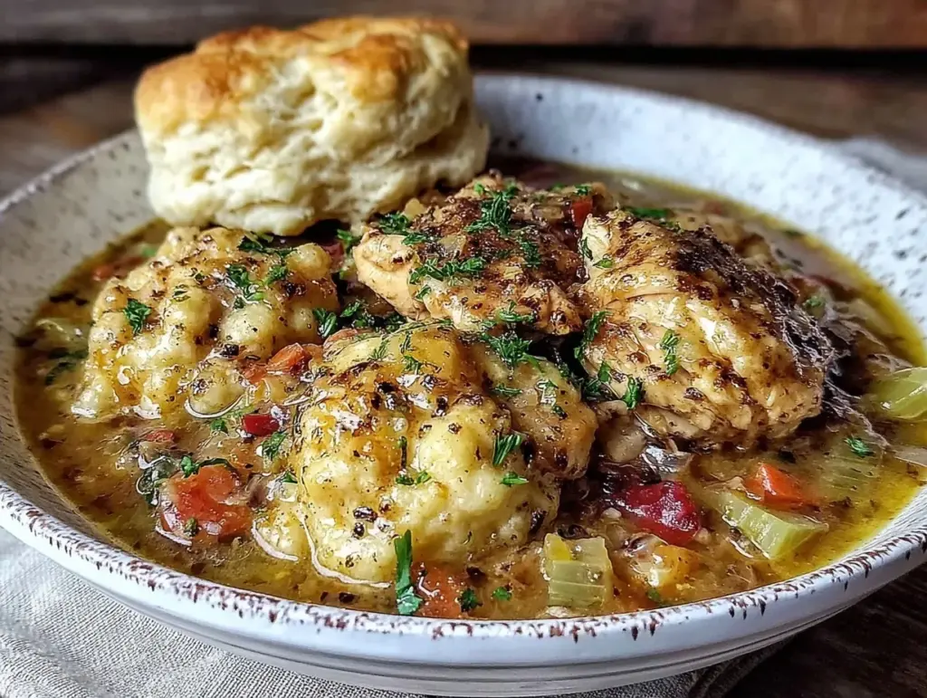 Homestyle Chicken and Dumplings - featured image