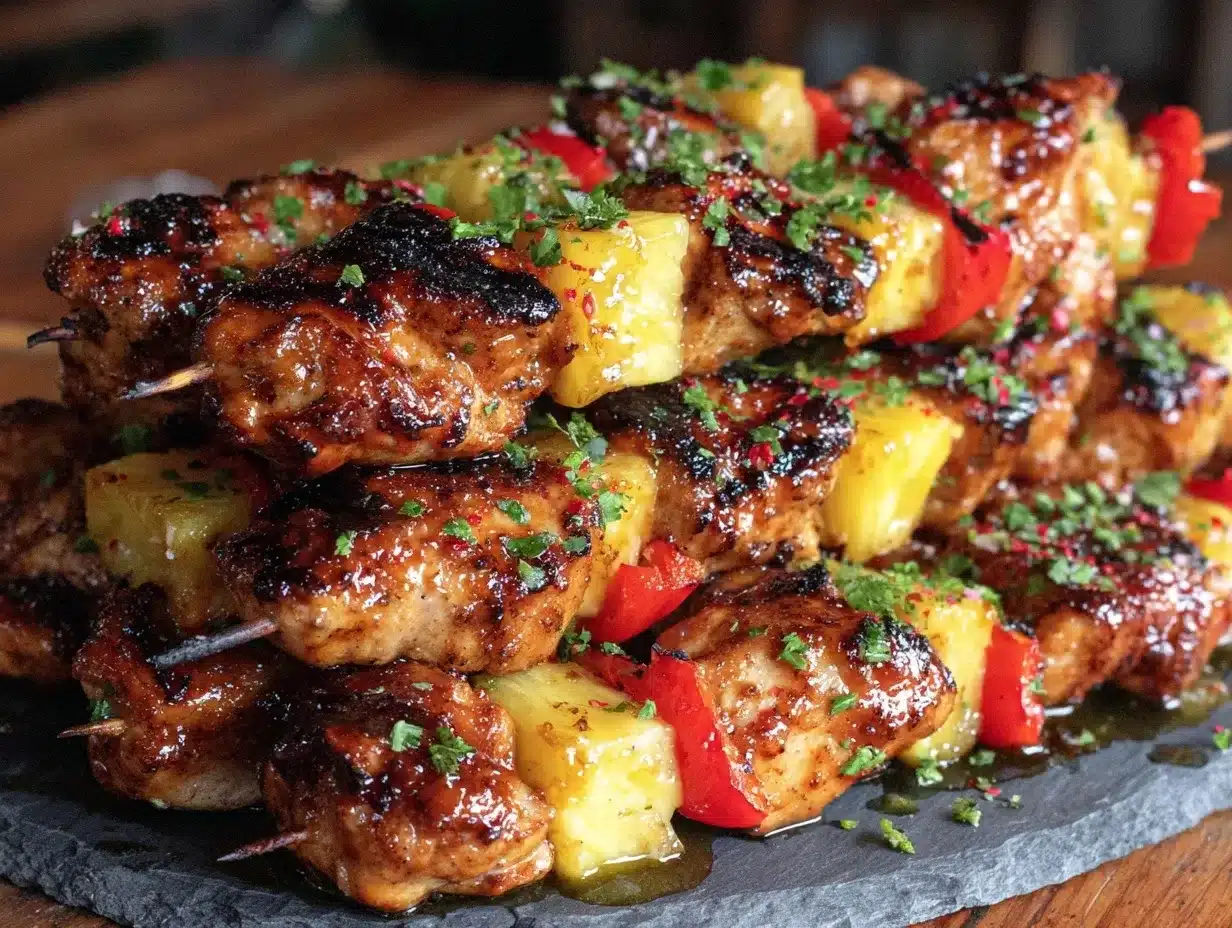 Labor Day Honey Chipotle Grilled Chicken Skewers: Best Party Appetizer 4 Honey Chipotle Grilled Chicken Skewers preparation steps