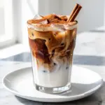 iced brown sugar espresso oat milk latte - featured image