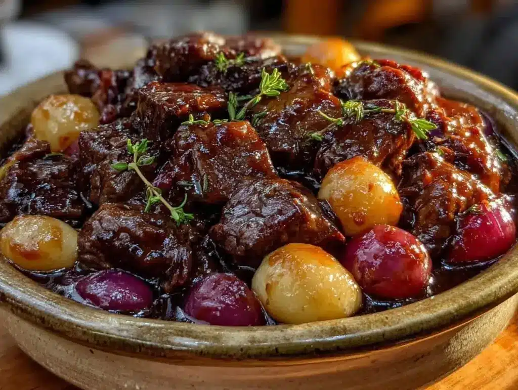 Instant Pot Beef Bourguignon - featured image