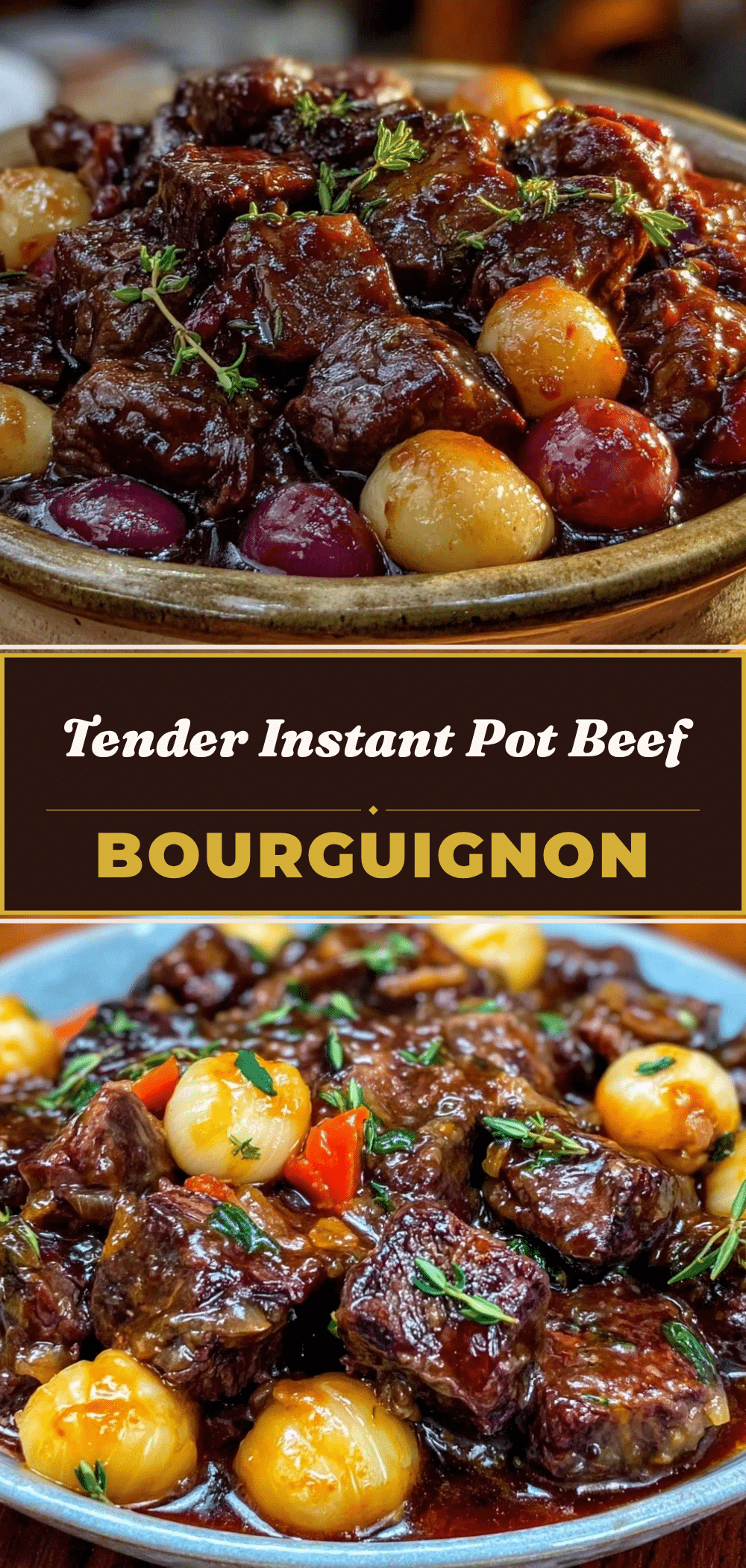 Instant Pot Beef Bourguignon: 5-Star Dinner Party Beef 5 Instant Pot Beef Bourguignon recipe