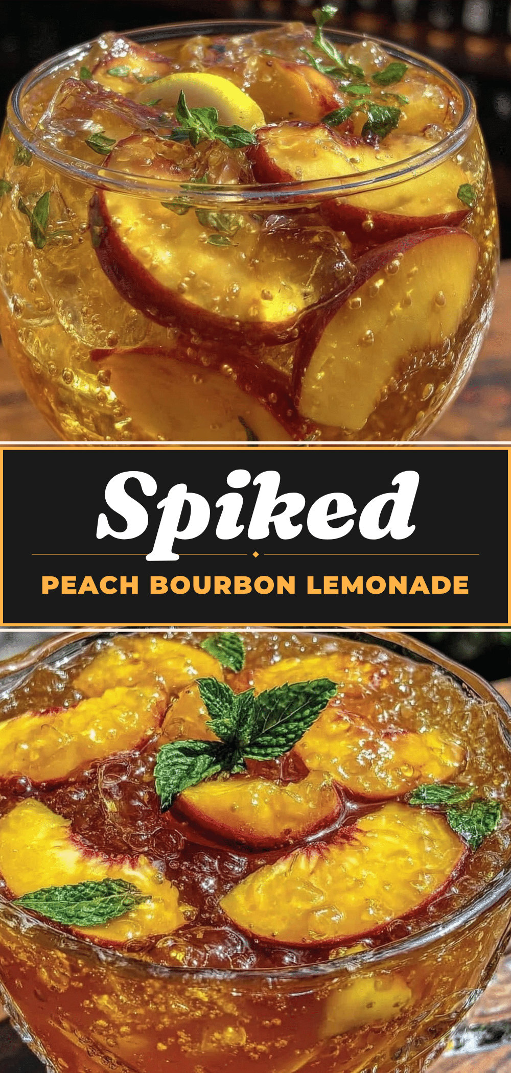 Labor Day Spiked Peach Bourbon Lemonade: 1 Perfect Party Drink 5 Labor Day Spiked Peach Bourbon Lemonade recipe