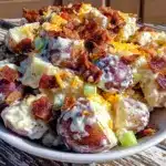 Loaded Bacon Ranch Potato Salad - featured image