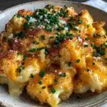 Low-Carb Cauliflower Mac and Cheese - featured image