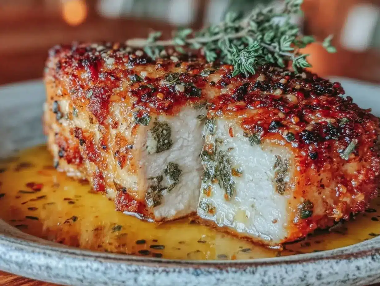 Never-Dry Oven-Baked Chicken Breast with Herb Butter 4 Never-Dry Oven-Baked Chicken Breast with Herb Butter preparation steps