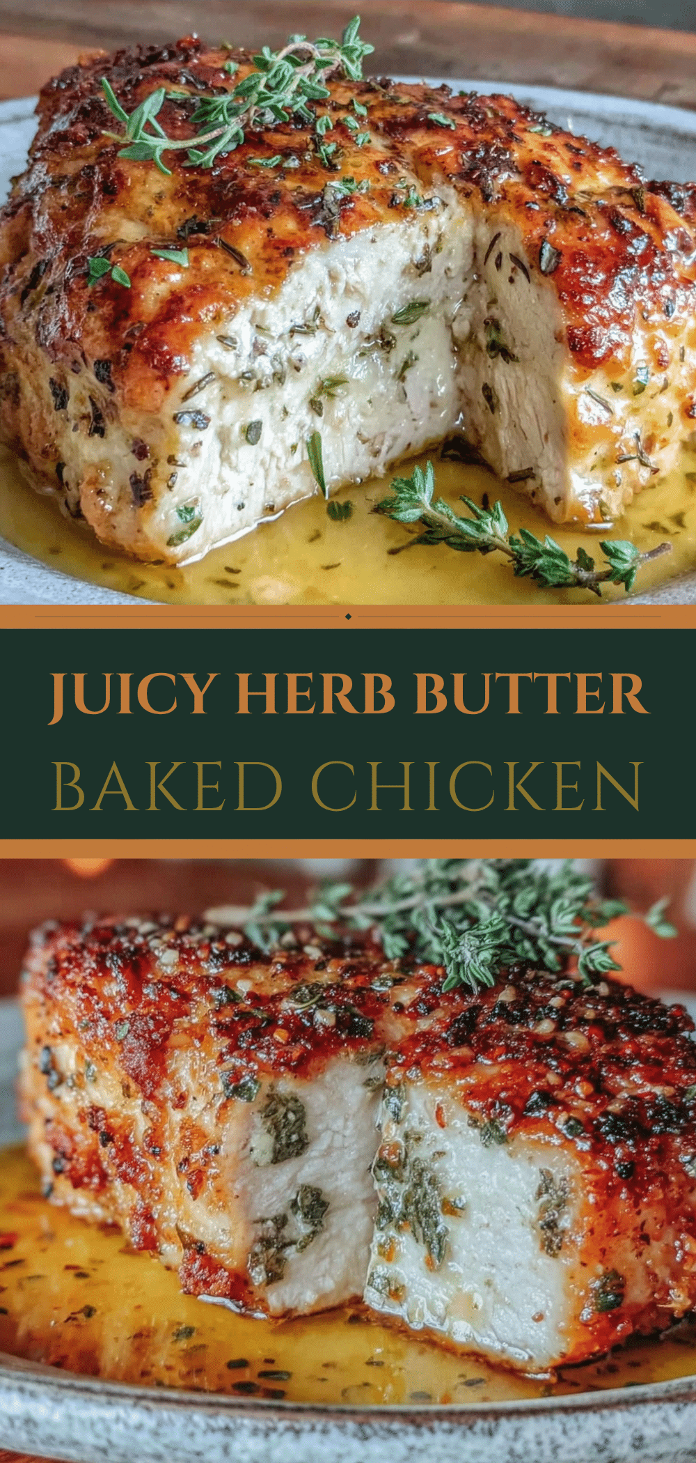 Never-Dry Oven-Baked Chicken Breast with Herb Butter 5 Never-Dry Oven-Baked Chicken Breast with Herb Butter recipe