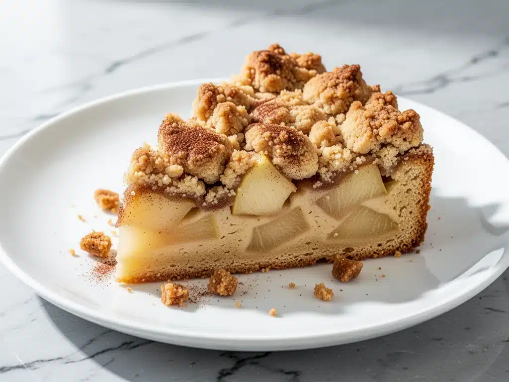 Oktoberfest Bavarian Apple Streusel Cake - featured image