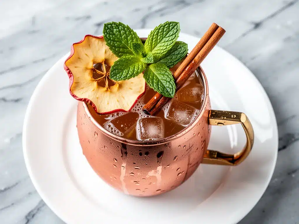Oktoberfest Salted Caramel Whiskey Apple Cider Mule: Best Fall Drink 4 Oktoberfest Salted Caramel Whiskey Apple Cider Mule preparation steps