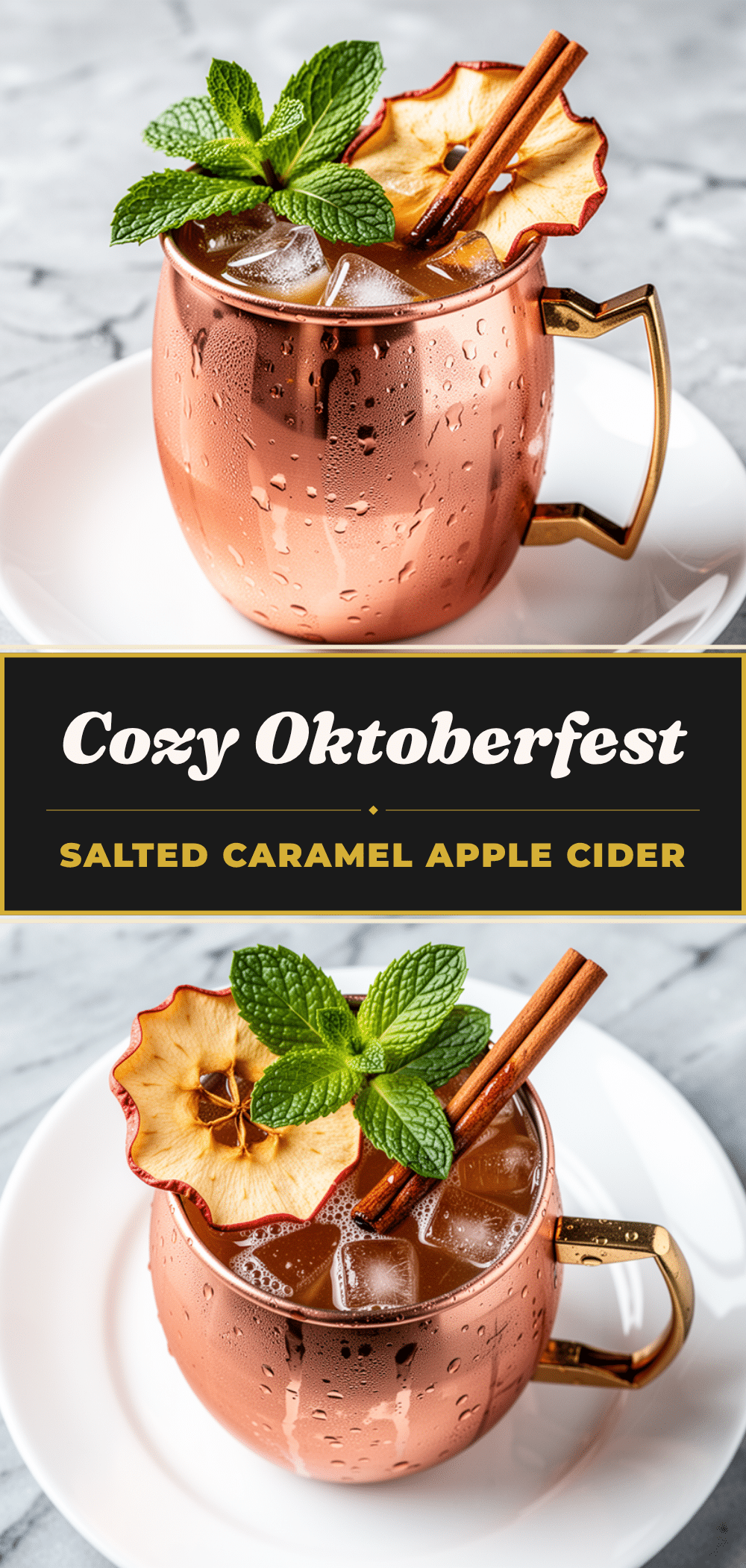 Oktoberfest Salted Caramel Whiskey Apple Cider Mule: Best Fall Drink 5 Oktoberfest Salted Caramel Whiskey Apple Cider Mule recipe
