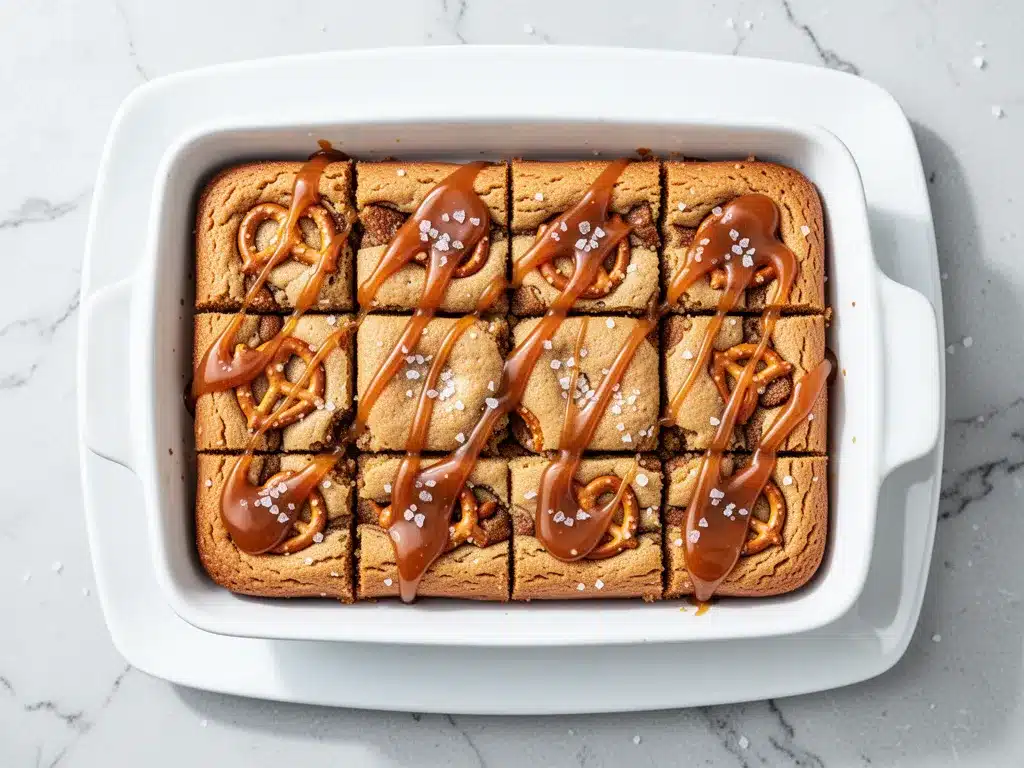 Oktoberfest Soft Pretzel Cookie Bars: 6-Step Easy Recipe 4 Oktoberfest Soft Pretzel Cookie Bars preparation steps