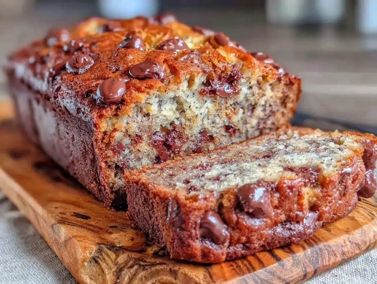 One-Bowl Banana Bread with Chocolate Chips: Best for Parties 4 one-bowl banana bread with chocolate chips preparation steps