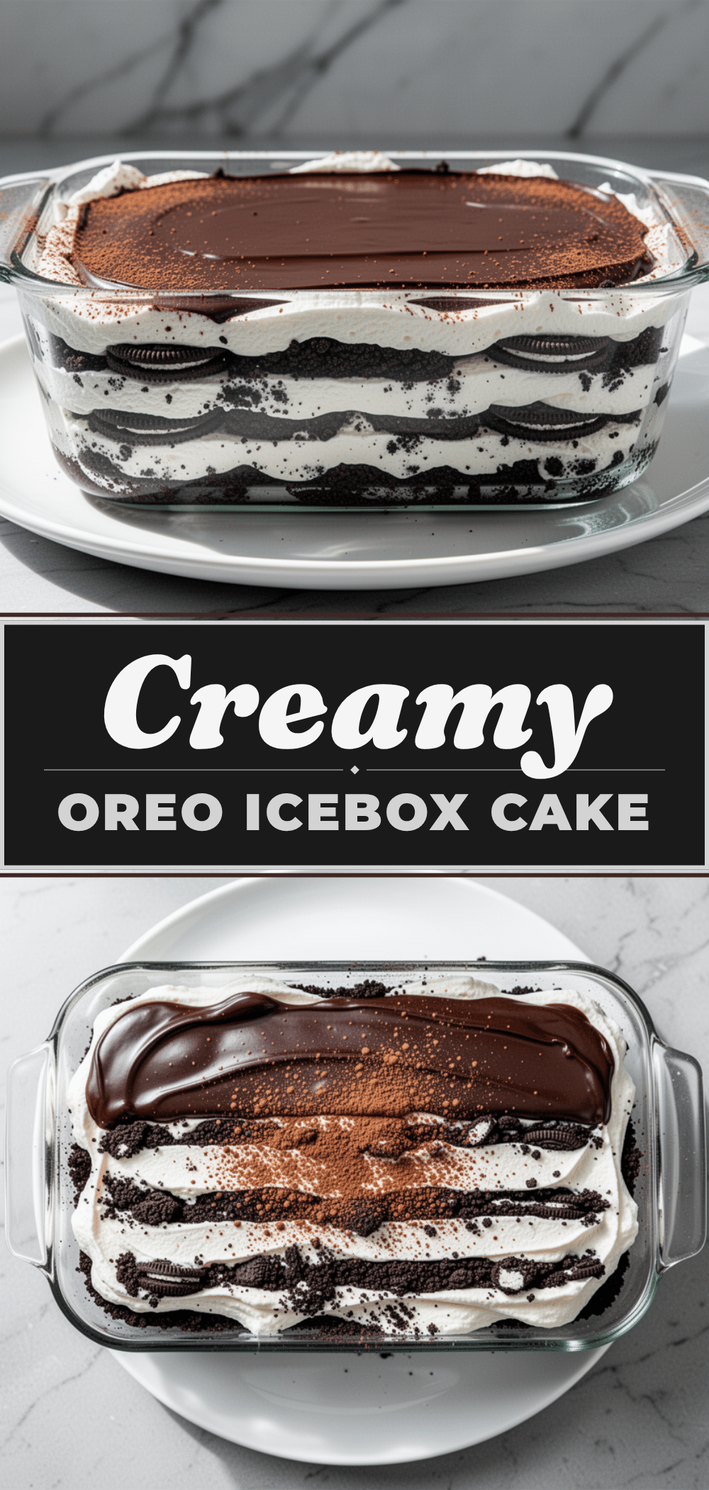 Creamy Oreo Icebox Cake: Easy No-Bake Dessert 5 Oreo icebox cake recipe