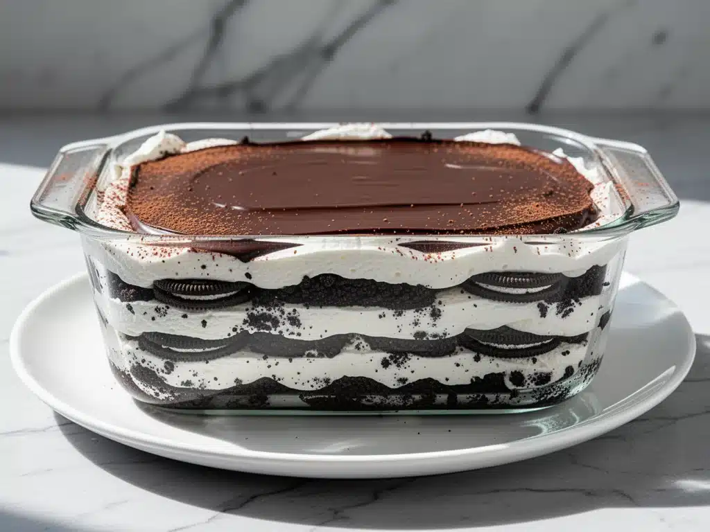 Oreo icebox cake - featured image