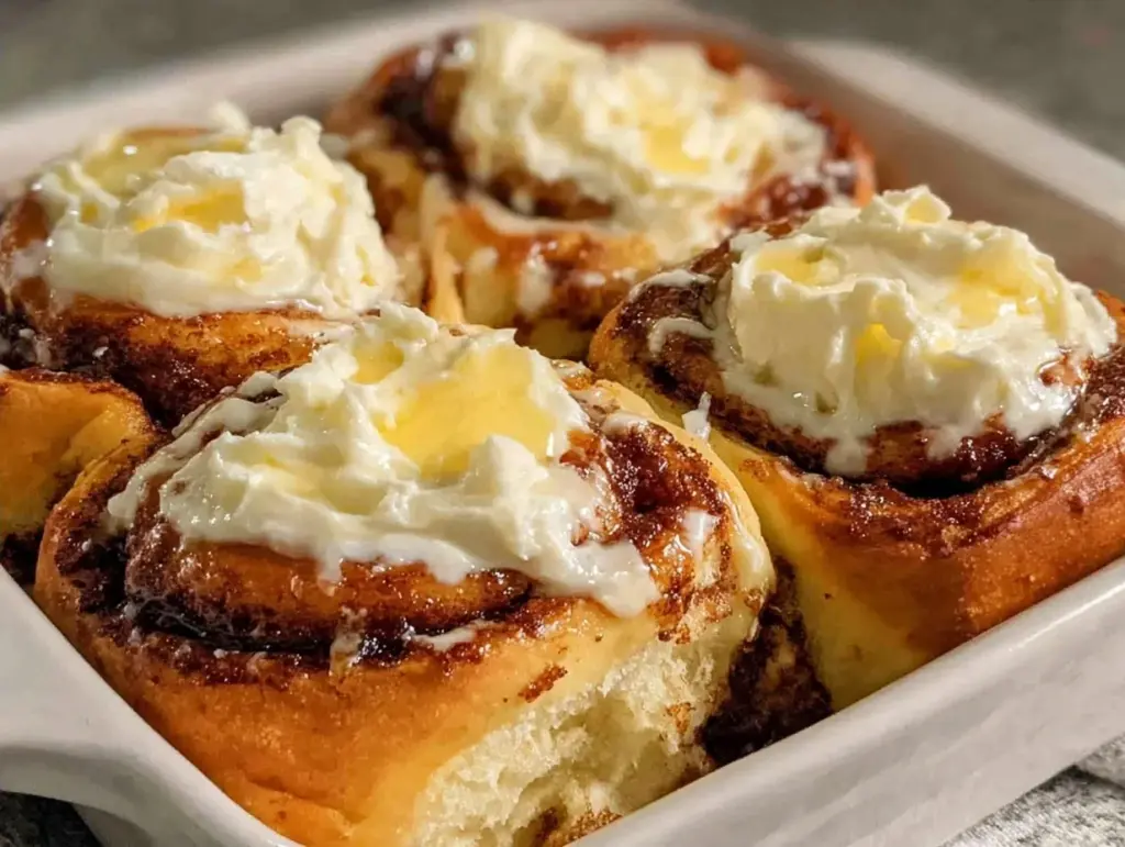 overnight cinnamon rolls - featured image