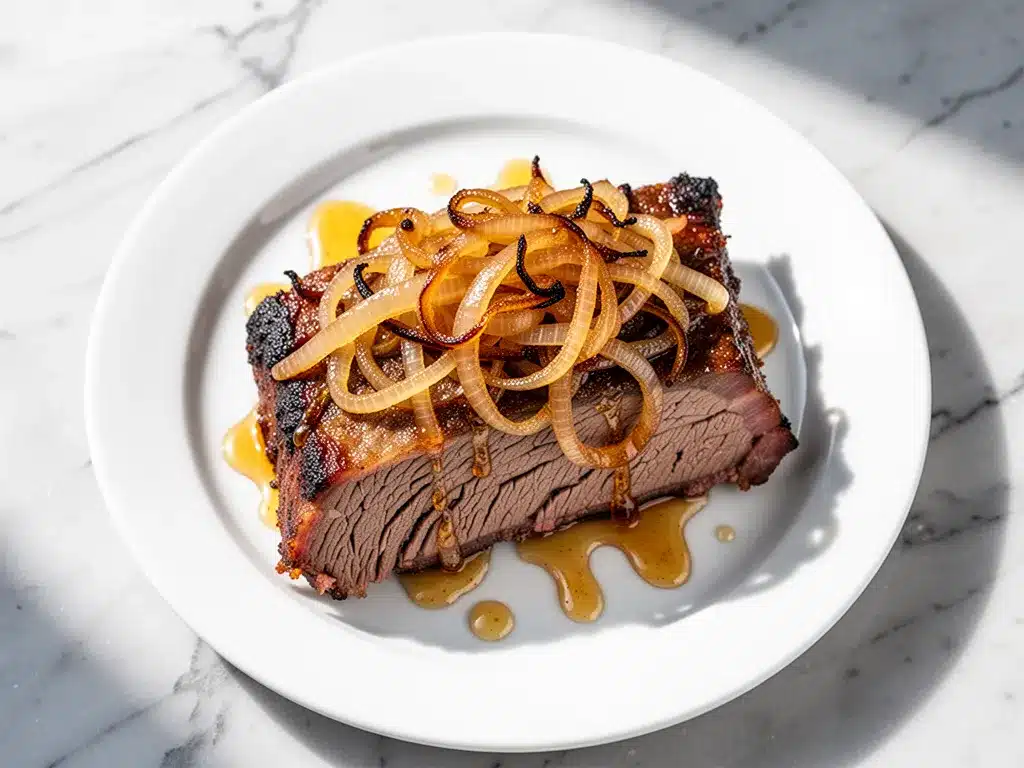 Rosh Hashanah Honey Brisket: Easy Holiday Recipe 4 Rosh Hashanah Honey Brisket preparation steps