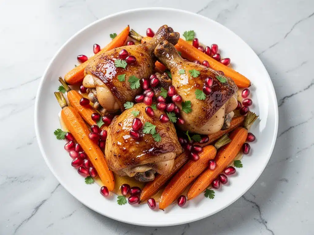 Rosh Hashanah Pomegranate Chicken Thighs: 15-Min Easy Dinner 4 Rosh Hashanah Pomegranate Chicken Thighs preparation steps