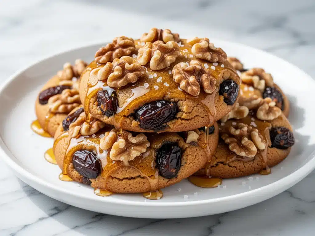 Rosh Hashanah Sticky Date Honey Cookies - featured image