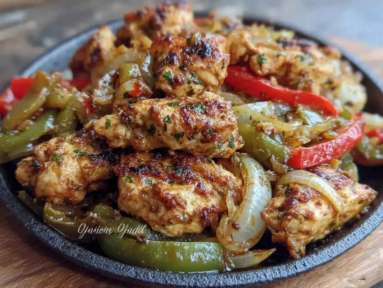 Budget Sheet Pan Chicken Fajitas: Easy Crowd Pleaser 4 sheet pan chicken fajitas preparation steps